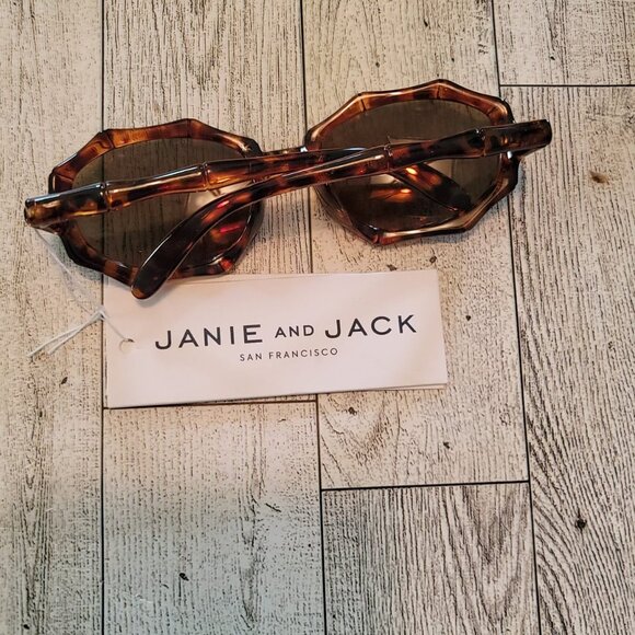 Janie and Jack Brown Kids Sunglasses NWT - Picture 2 of 2